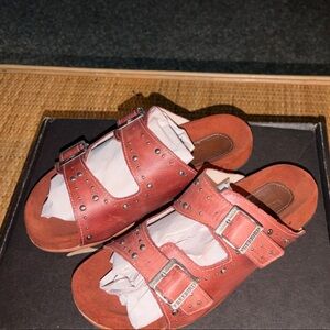 Freebird by Steven Rust Buckle Sandals